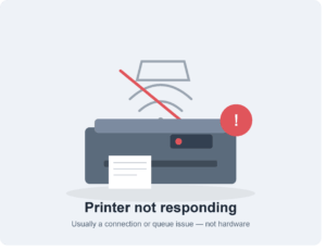 printer not working?