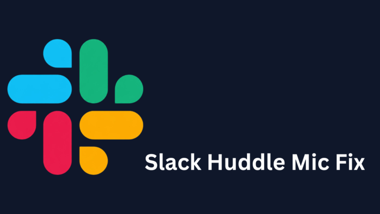 Slack Huddle Microphone